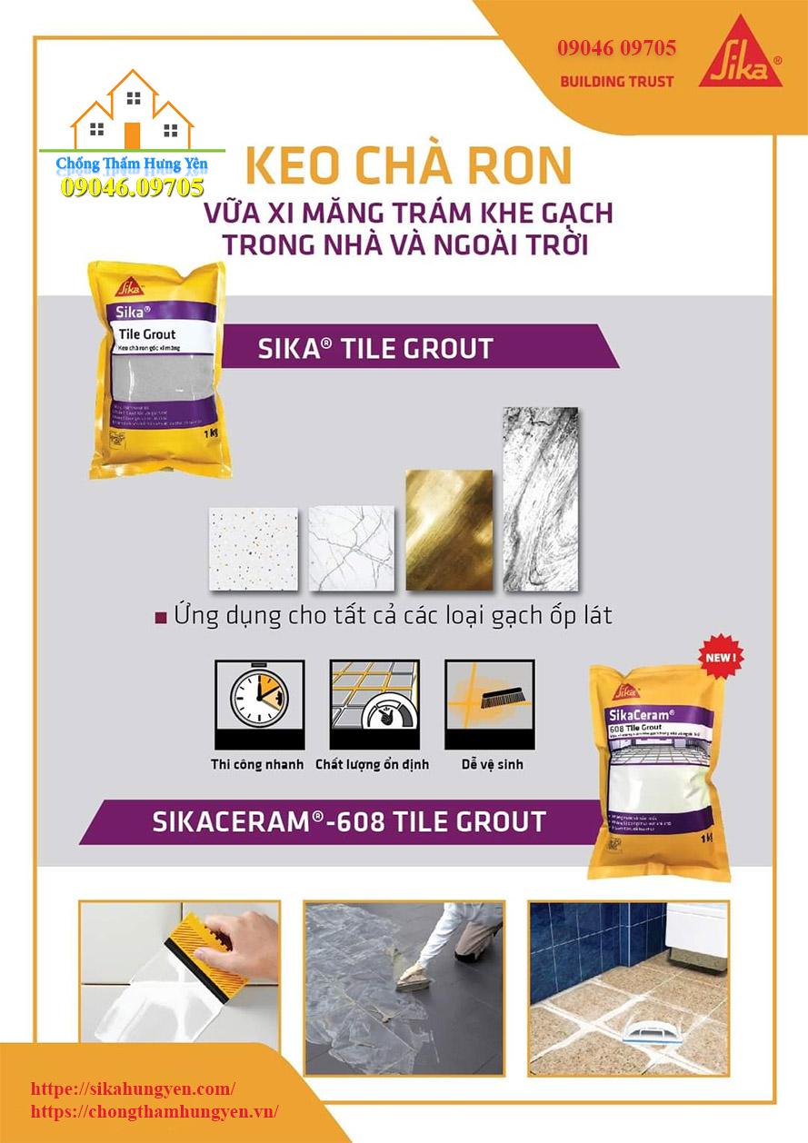 sikaceram 608 tile grout 4
