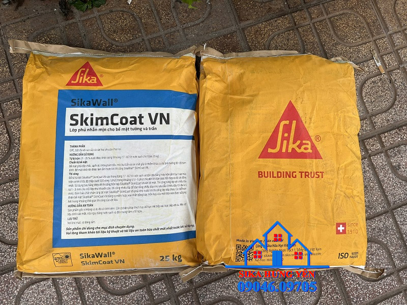 SikaWall SkimCoat VN 4 sikawall skimcoat VN 1